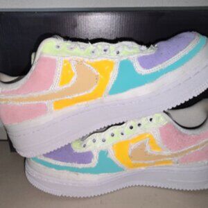 Size 9.5 - Nike Air Force 1 '07 Premium Pastel Reveal W DJ6901 600